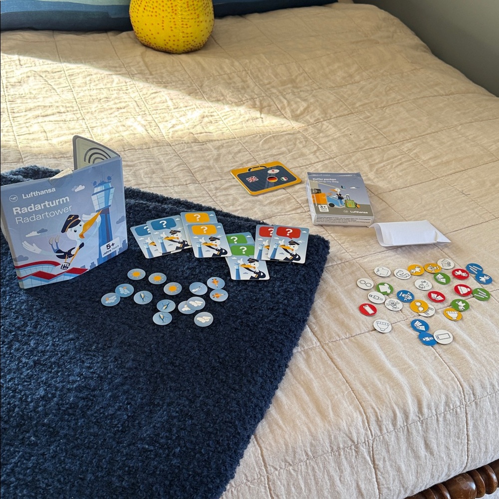 Lufthansa Premium Economy games radar tower pack Suitcases Collector Item